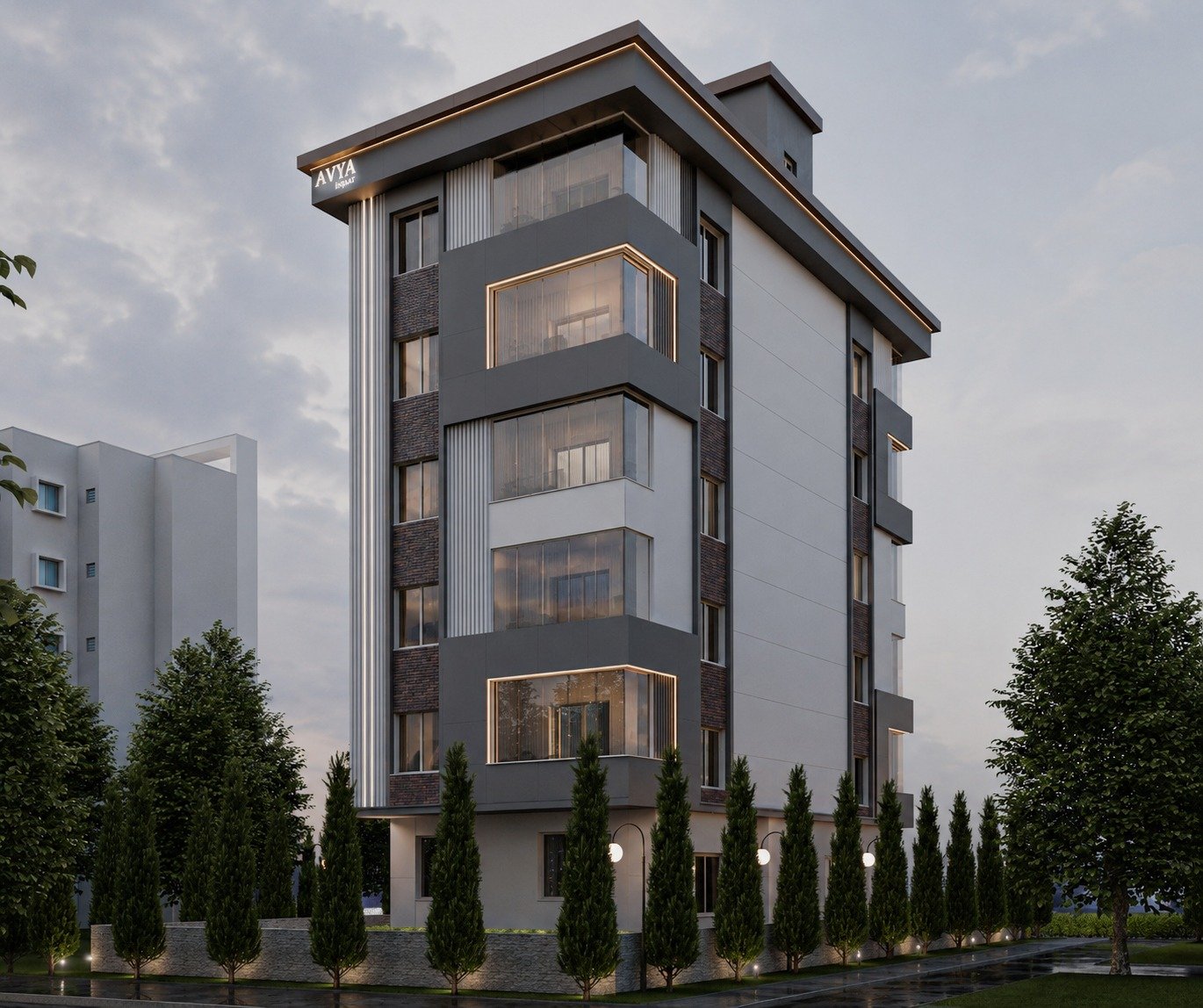 Avya Residence Arka Cephe